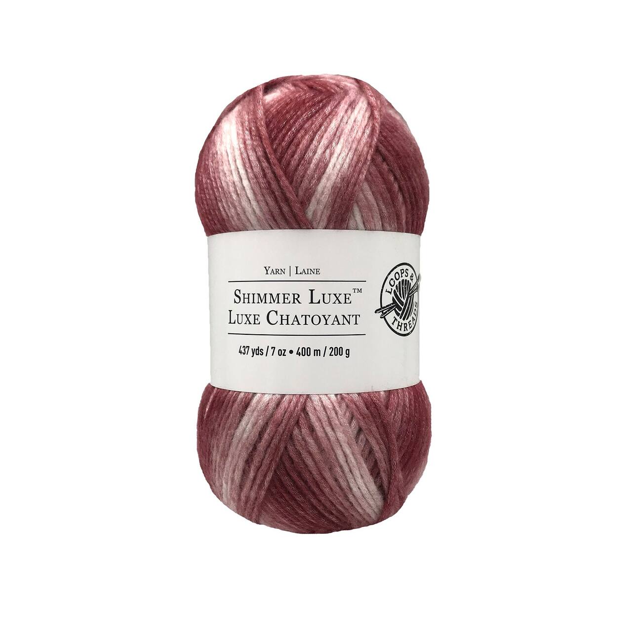 Shimmer Luxe&#x2122; Yarn by Loops &#x26; Threads&#xAE;